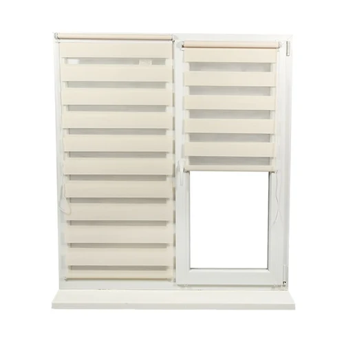 Jaluzele rulou Zi-Noapte BH -05 Creme New 0,45x1,70 m