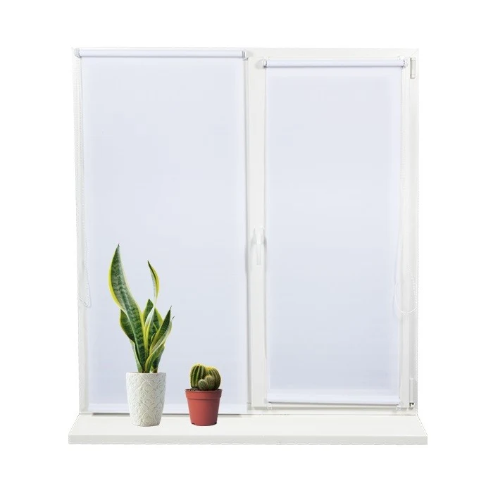 Рулонные шторы SHANTUNG 800 Белый 0,55×1,70 м 4