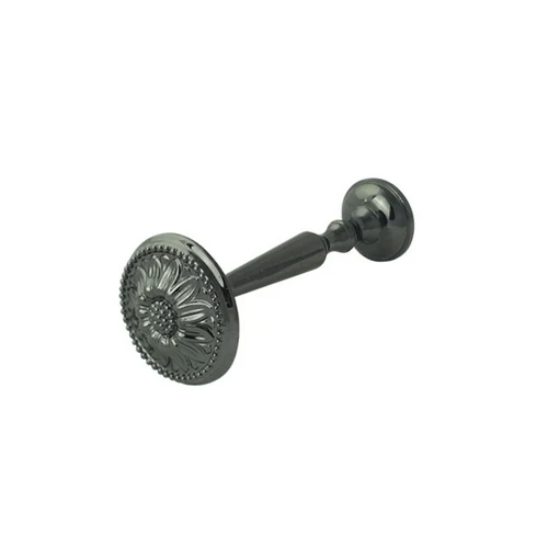 Fixator metalic pentru draperii, STYLUS19, FLOR, Onyx