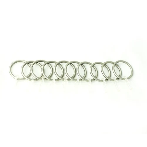 Inel din metal cu cârlig PRESTIGE25, Satin, 43 mm