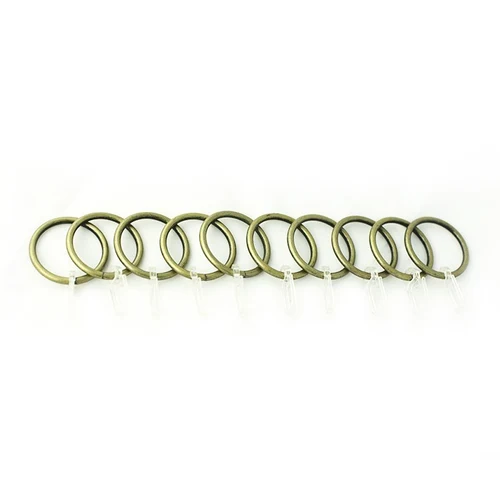 Inel din metal cu cârlig PRESTIGE25, Antik, 43 mm