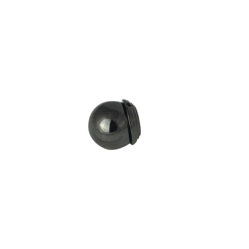 Cap ornamental SELENA pentru galerii LEVITA16, diametru 16mm, Onyx
