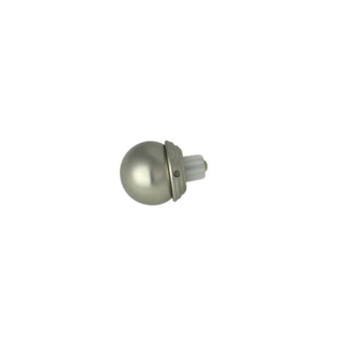 Cap ornamental SELENA pentru galerii LEVITA16, diametru 16mm, Satin