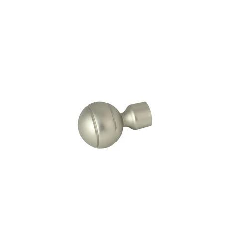 Cap ornamental APOLLO pentru galerii LEVITA16, diametru 16mm, Satin
