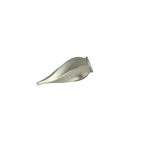 Cap ornamental ALGIDA pentru galerii LEVITA16, diametru 16mm, Satin