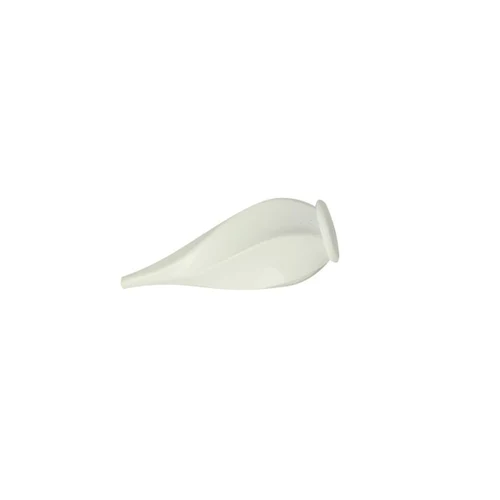 Cap ornamental ALGIDA pentru galerii LEVITA16, diametru 16mm, Alb