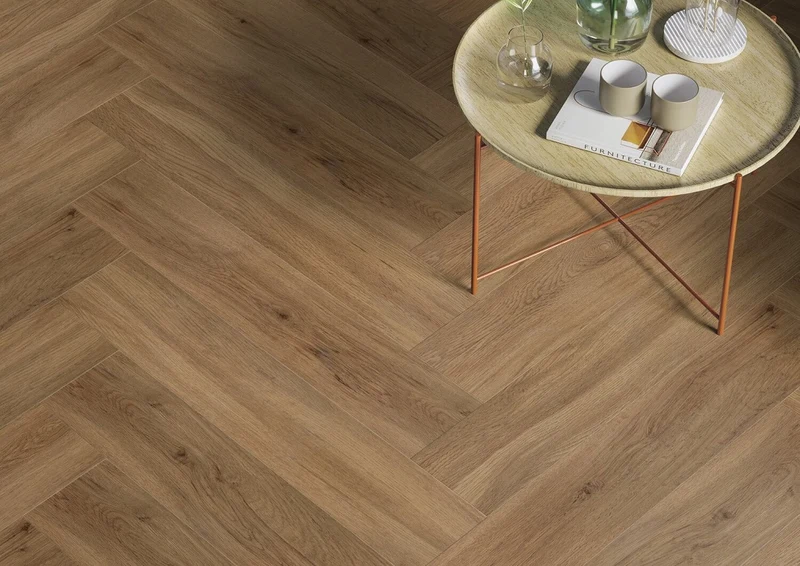 Pardoseala GERFLOR Rigid Acoustic, Creation 55 Herringbone, QUARTET, 0503 2