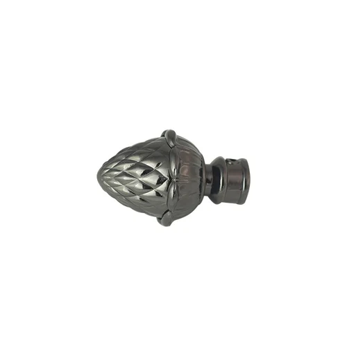 Cap ornamental CEDRO pentru galerii LEVITA16, diametru 16mm, Onyx