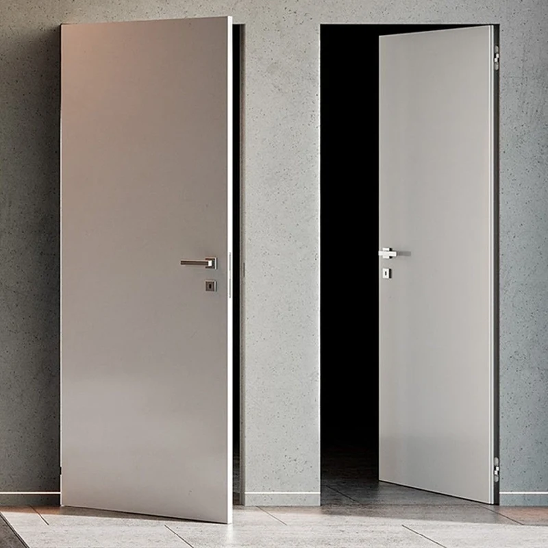 Uși FILOMURO, model SCANDI, 60/ 70/ 80 / 90 cm x 200 cm, toc negru 2