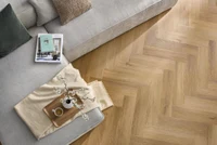 Композитный пол SPC Арбитон коллекция AMARON HERRINGBONE EIR, Дуб Бурбон, CAS 208 4