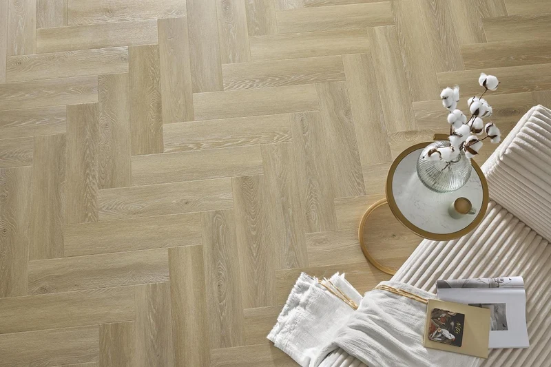 Композитный пол SPC Арбитон коллекция AMARON HERRINGBONE EIR, Дуб Девентер, CAS 236 3