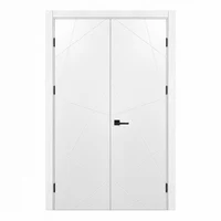 Комплект белых двустворчатых дверей Meridian 3