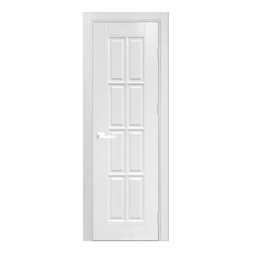 Межкомнатное дверное полотно Suite, 40 см, белое
