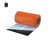 Самоклеящаяся Flex 3D лента для дымохода, RAL 9005, чёрная