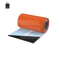 Самоклеящаяся Flex 3D лента для дымохода, RAL 8019, коричневая