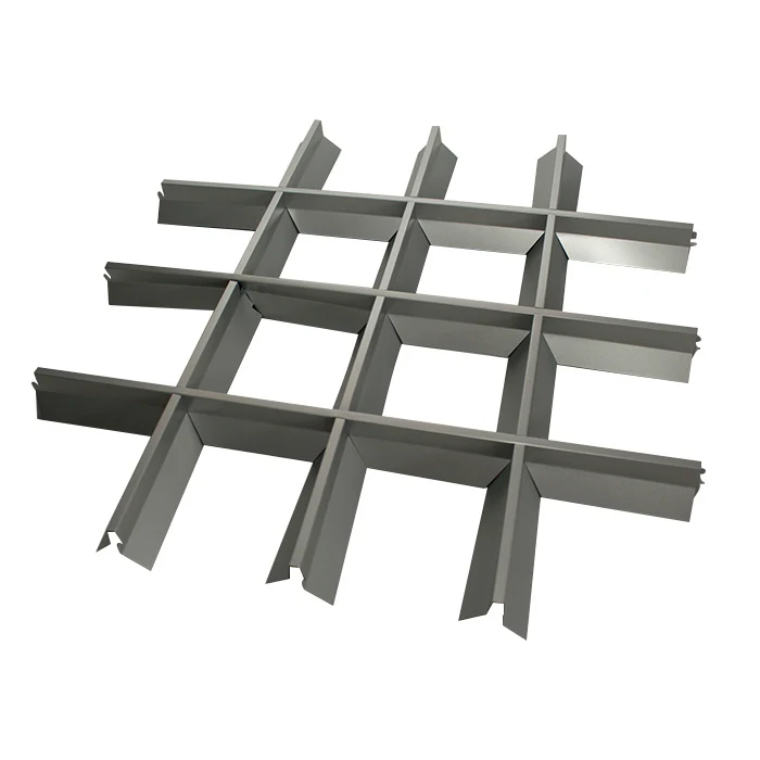Tavane suspendate metalice Grigliato Pyramidal (modul 150*150) 5