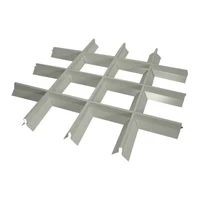 Tavane suspendate metalice Grigliato Pyramidal (modul 150*150) 3