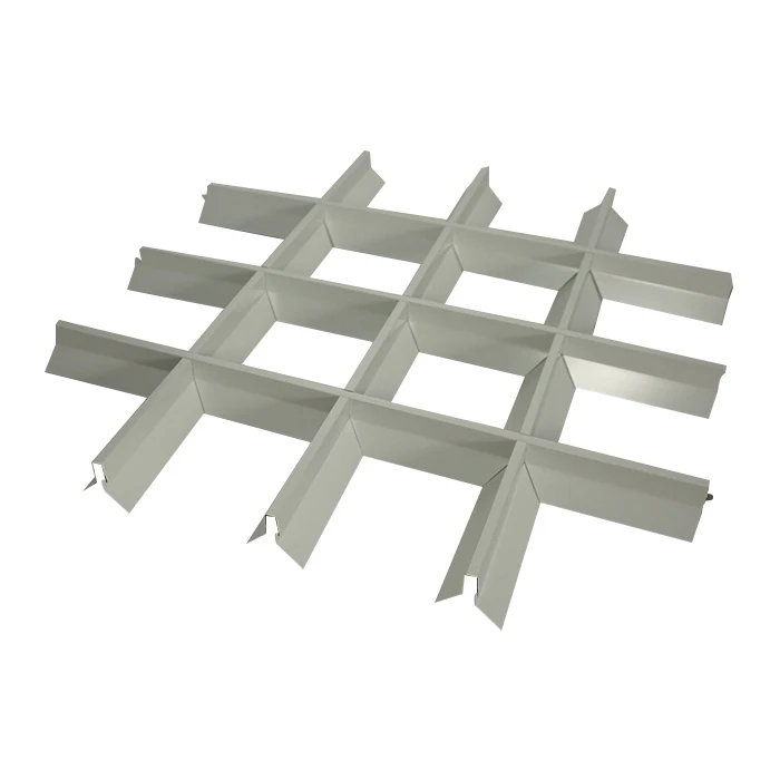 Tavane suspendate metalice Grigliato Pyramidal (modul 150*150) 3