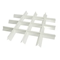 Tavane suspendate metalice Grigliato Pyramidal (modul 150*150) 4