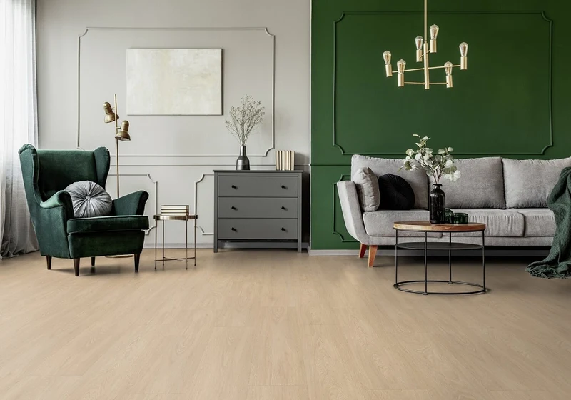 Pardoseala GERFLOR Rigid Acoustic, Senso Premium, COUNTRY BEIGE 1625 2