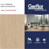 Pardoseala GERFLOR Rigid Acoustic, Senso Premium, COUNTRY BEIGE 1625